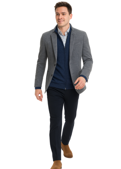 BLAZER#STEFANO-08784-1-GREY