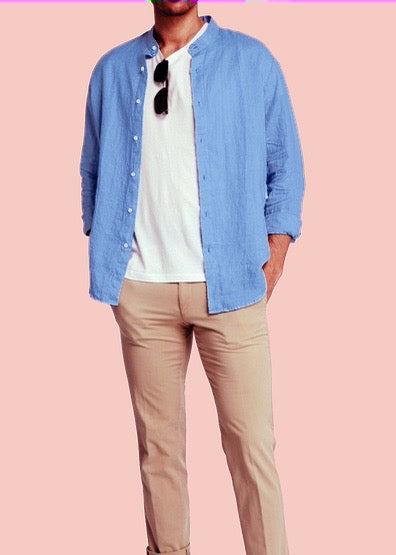 CHEMISE#MAO-SS7810-02