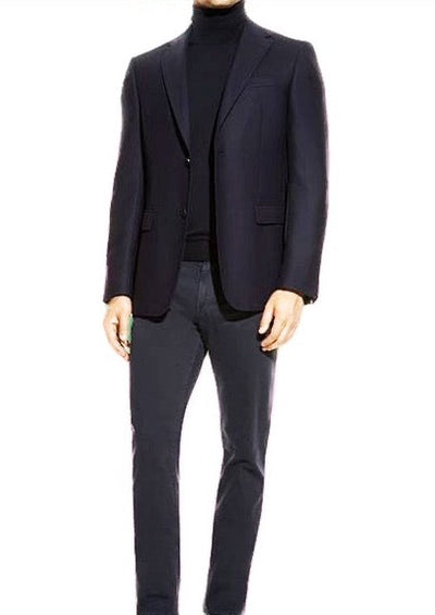 BLAZER#SANDRO-0923-NAVY