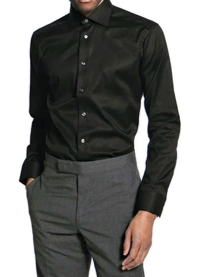 CHEMISE#SMALTO-CM0218-BLK