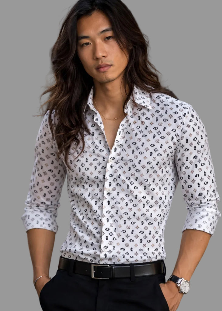 CHEMISE#SMALTO-27058-1