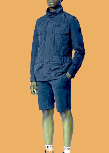 JACKET#54691-NAVY