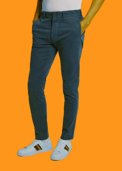 PANT#CHINO-BLUE
