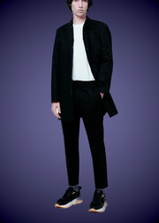 TRENCH#Q1112-BLACK