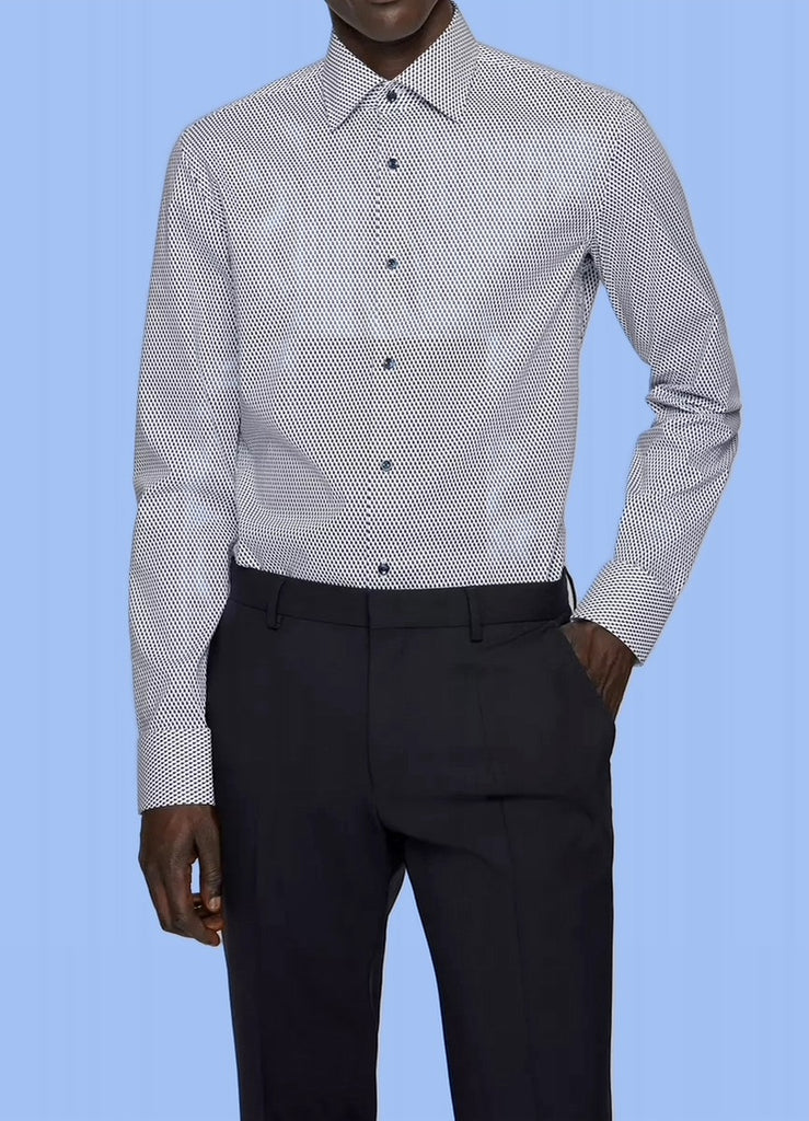 CHEMISE#SMALTO-CPR002-NVY